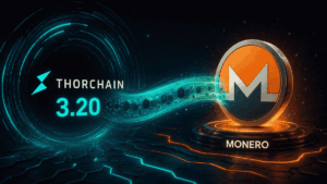 Imagen conceptual que representa el soporte para monero de THORChain.