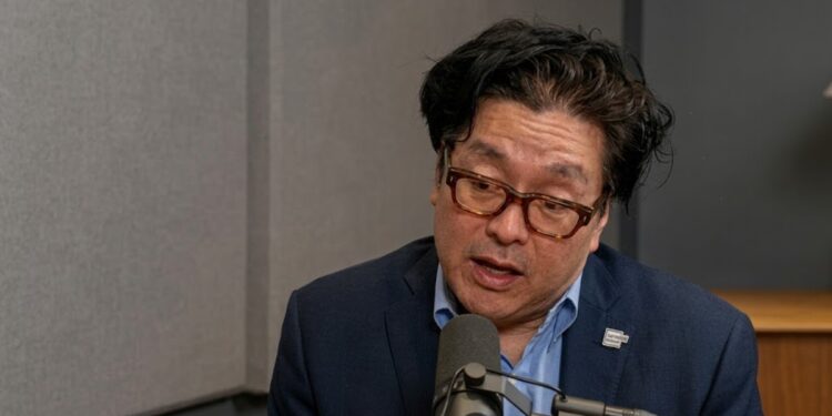 Fotografía de Tom Lee, CEO de BitMine.