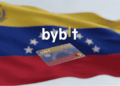 Bandera de Venezuela, logo de Bybit.