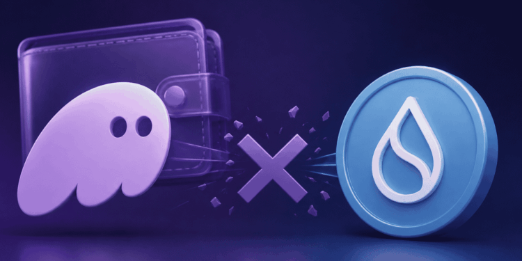 Imagen conceptual que expresa que La wallet Phantom dejará de ofrecer soporte para la criptomoneda Sui.