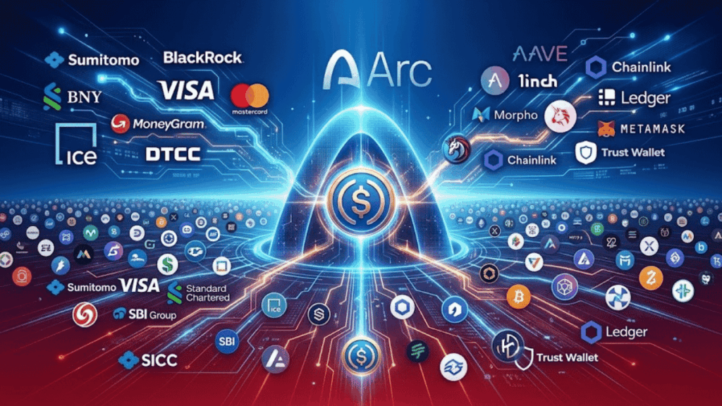 Imagen que simboliza el gran apoyo institucional sobre Arc.