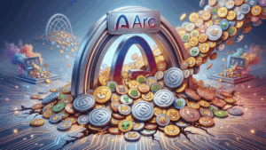 Imagen que simboliza la red Arc llena de memecoins.
