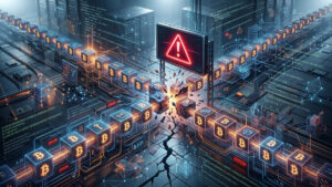 Una bifurcación de la red Bitcoin.