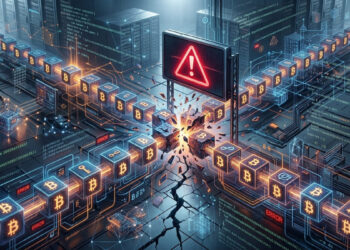 Una bifurcación de la red Bitcoin.