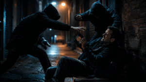 Delicuentes atacan a un portador de bitcoin.