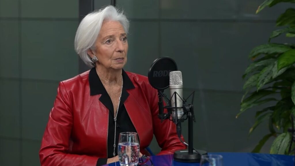 La presidenta del Banco Central Europeo (BCE), Christine Lagarde.