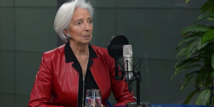 La presidenta del Banco Central Europeo (BCE), Christine Lagarde.