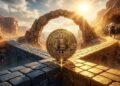 El precio de bitcoin está cerca de un indicador técnico importante: la cruz dorada. Imagen: CriptoNoticias/Gemini.