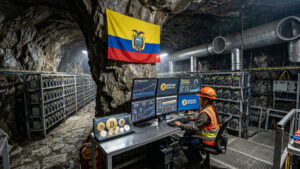 Mineria de Bitcoin en Ecuador.