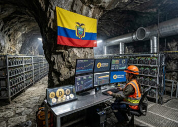 Mineria de Bitcoin en Ecuador.