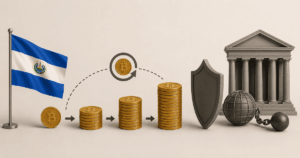 El Salvador acumula bitcoins de forma constante mientras enfrenta presión y restricciones financieras internacionales.