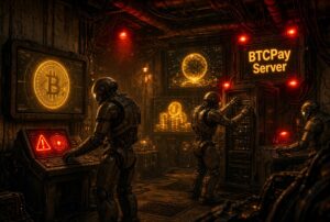 El fallo real de BTCPay no era el código: eran sus contraseñas por defecto