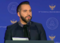 Nayib Bukele, presidente de El Salvador.