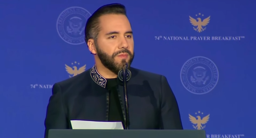 Nayib Bukele, presidente de El Salvador.