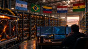 Suramérica no carece de energía para minar bitcoin, le faltan reglas que la dejen usar