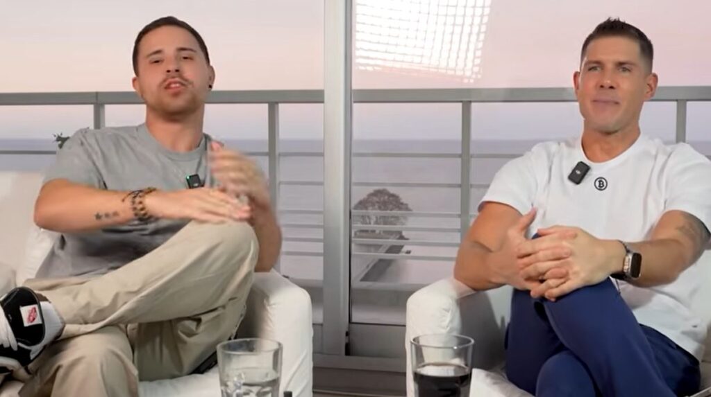 Agustín Natoli (Joven Inversor) junto a Norberto Giudice (CriptoNorber).