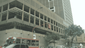 Edificio del Banco Central de Venezuela.