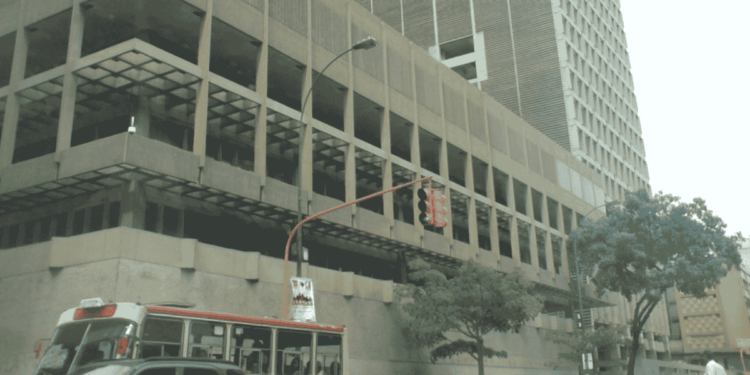 Edificio del Banco Central de Venezuela.