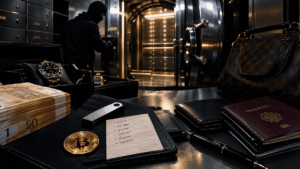 El hallazgo revela que las criptomonedas son solo una pieza de una estrategia criminal que todavía depende del dinero en efectivo. Fuente: Imagen creada con IA / CriptoNoticias