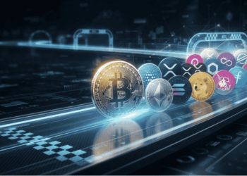 Una carrera de criptomonedas.