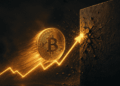 Bitcoin chocando con una resistencia.
