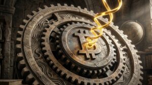 La tesis del superciclo para bitcoin está lejos de confirmarse. Imagen: CriptoNoticias/Gemini.