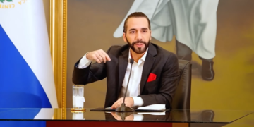 Conferencia de Nayib Bukele.