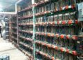 Instalación de minería de Bitcoin en México.
