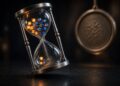 El reloj representa el tiempo que corre entre el hackeo y la atribución oficial. La evidencia onchain del robo a Bitget ya está documentada y es verificable. La confirmación institucional, que activaría sanciones y congelamiento de fondos, aún no llega. Ilustración: CriptoNoticias / Generada con IA.