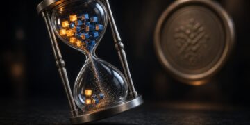 El reloj representa el tiempo que corre entre el hackeo y la atribución oficial. La evidencia onchain del robo a Bitget ya está documentada y es verificable. La confirmación institucional, que activaría sanciones y congelamiento de fondos, aún no llega. Ilustración: CriptoNoticias / Generada con IA.