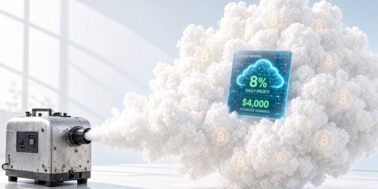 Máquina de humo vendida como minería en la nube