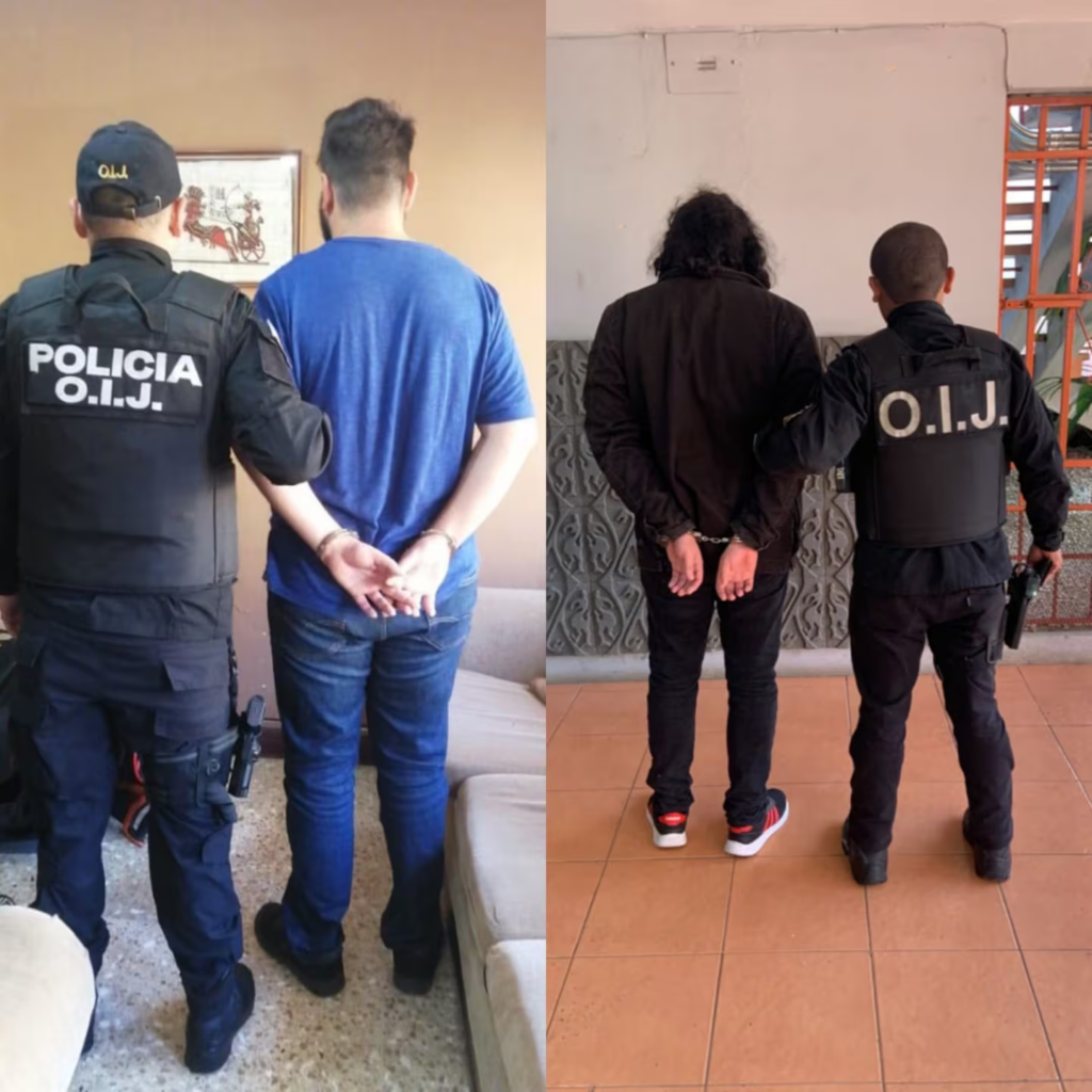 Los sujetos vinculados a los fondos del secuestro de Creighton junto a las autoridades