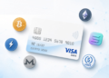 La tarjeta se carga con criptomonedas, pero Freedomia custodia los fondos. Fuente: Composición generada por CriptoNoticias.