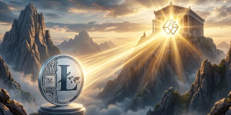 El precio de litecoin se mueve de forma positiva a la espera de una decisión sobre el ETF de Grayscale. Imagen: CriptoNoticias/Gemini.