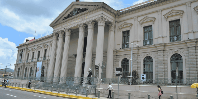 Palacio Nacional de San Salvador.