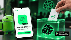 Imagen que simboliza el lanzamiento de la urna descentralizada para Android.
