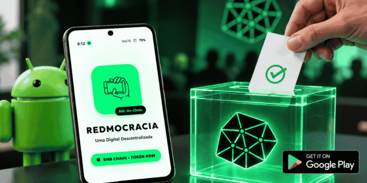 Imagen que simboliza el lanzamiento de la urna descentralizada para Android.