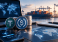 Stablecoins y pagos digitales conectando mercados internacionales.
