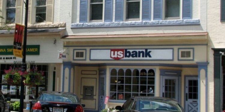 Agencia de US Bank en en Hudson, Ohio.