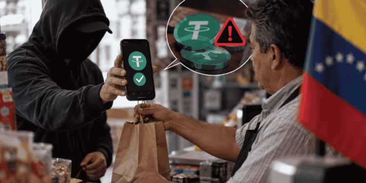 Imagen que simboliza esta estafa en un comercio de Venezuela.