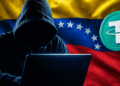 Bandera de Venezuela, delicuente, logo de tether.