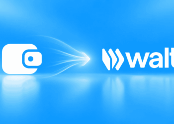 Imagen conceptual que simboliza la trancisión de nombre y logo entre Wallet y Walt.
