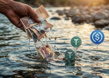 Binance habilitó los depósitos con bolívares usando una rampa local. Imagen: CriptoNoticias/Gemini.