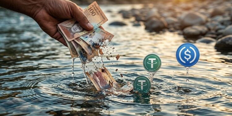 Binance habilitó los depósitos con bolívares usando una rampa local. Imagen: CriptoNoticias/Gemini.