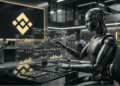 Inteligencia artificial realizando trading en la plataforma de binance.