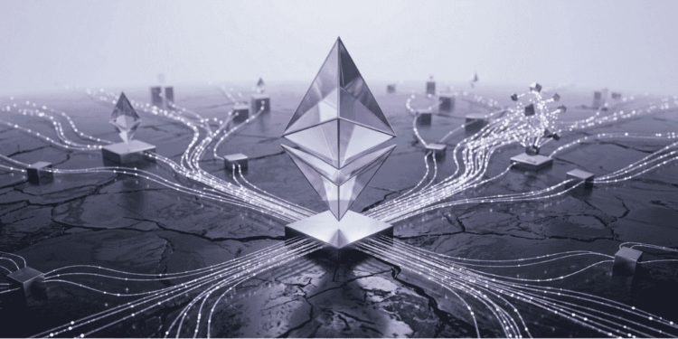Logo de Ethereum.