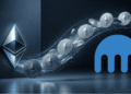 Logo de Ethereum y logo de Kraken.