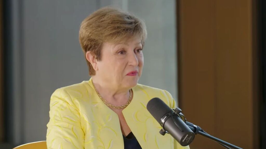 Kristalina Georgieva, presidente del Fondo Monetario Internacional (FMI).