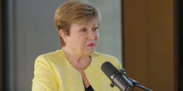 Kristalina Georgieva, presidente del Fondo Monetario Internacional (FMI).