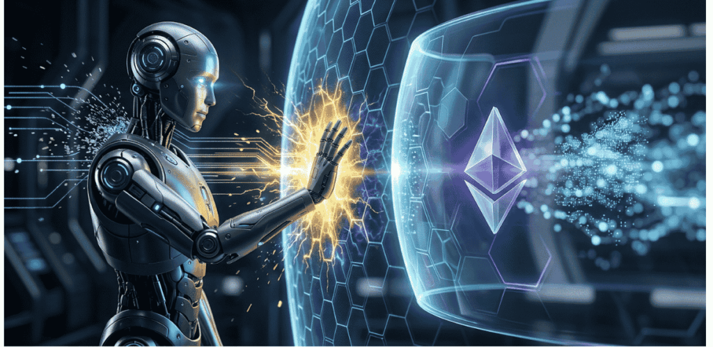 Un robot tratando de alcanzar los datos de usuarios. Encuentra un bloqueo.